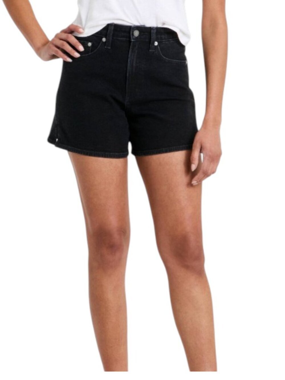 Universal Thread Black High-Rise Denim Jean Shorts